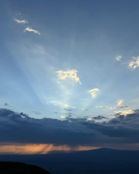 Sunset in Guirubi